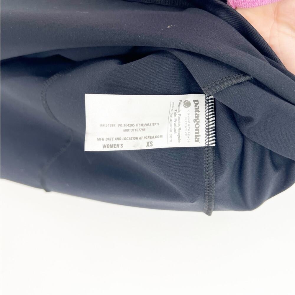 Patagonia‎ Iliana Halter Knee Length Dress XS Black - Picture 7 of 7